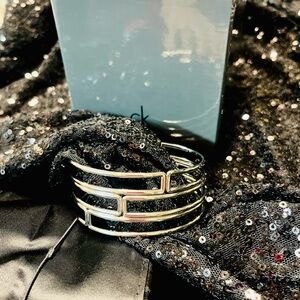 Calvin Klein Silver Multi-Band Bracelet